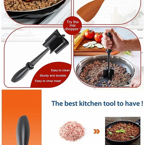 Meat Chopper Hamburger Grinder Resistant Nylon Tool