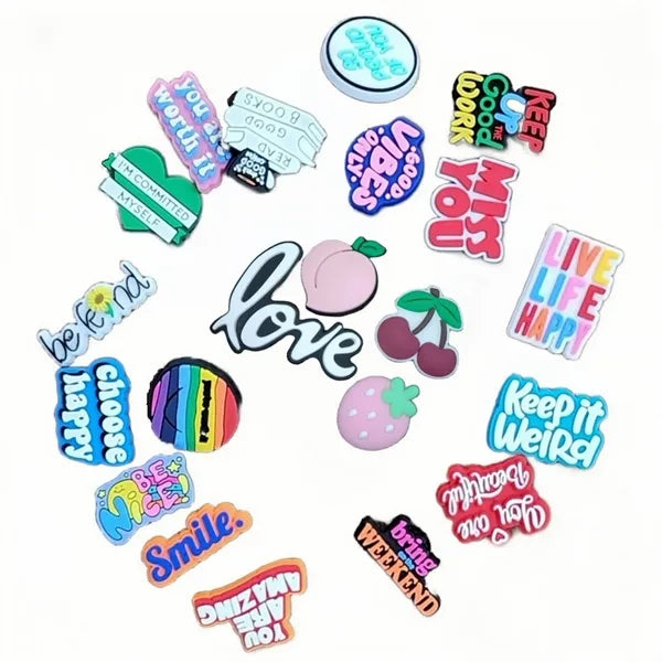 PVC Shoe Charms--Full color- F