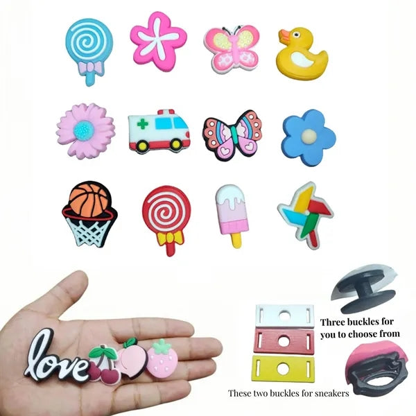 PVC Shoe Charms--Full color- F
