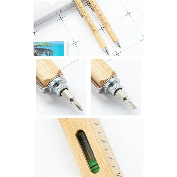 Multifunction Tool Pen, 6" 1 with Ballpoint