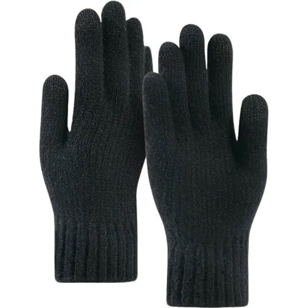 Camel Wool Warm Gloves