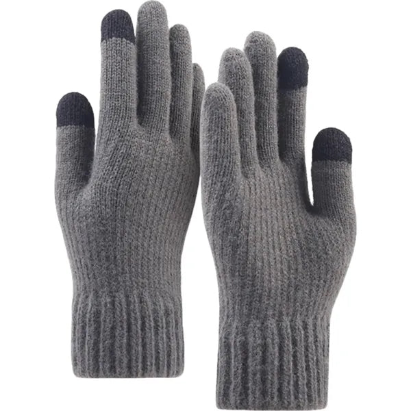 Camel Wool Warm Gloves