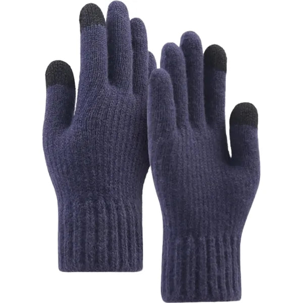 Camel Wool Warm Gloves
