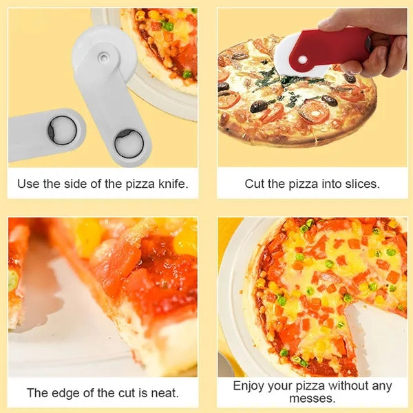 ABS Pizza Cutter With Bottle Opener