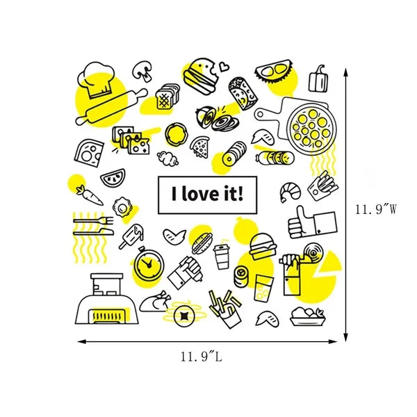 Printed Food Wrapper Paper