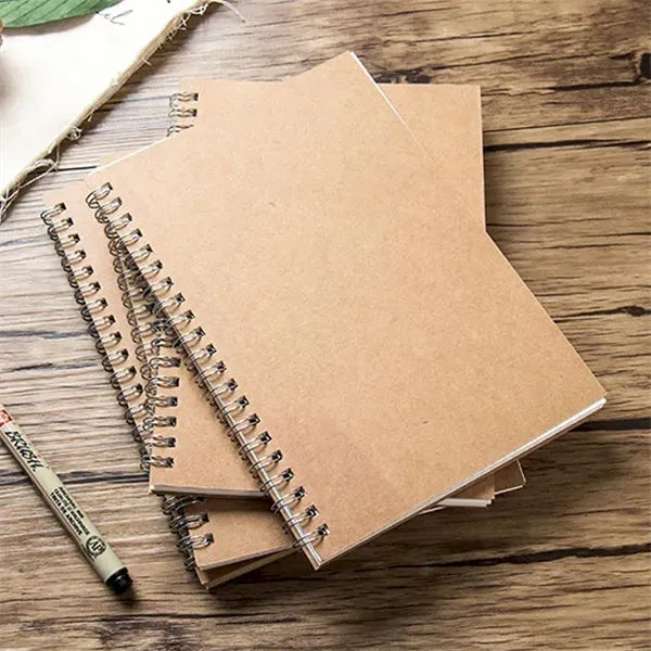 Spiral Kraft Cover Journal