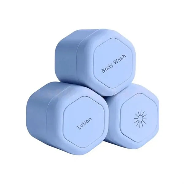 3pcs Travel Containers Basic Skincare Set