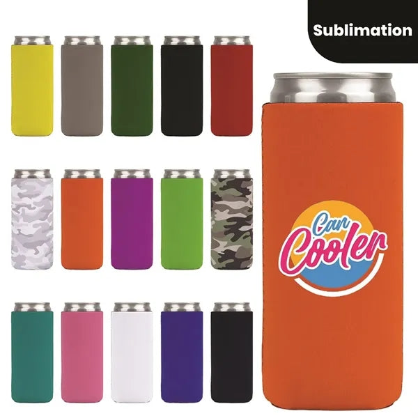 Collapsible Neoprene Slim Can Cooler