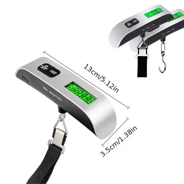 Portable Digital Hanging Baggage Scale for Travel