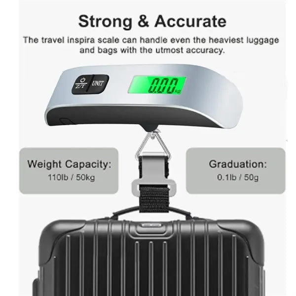 Portable Digital Hanging Baggage Scale for Travel