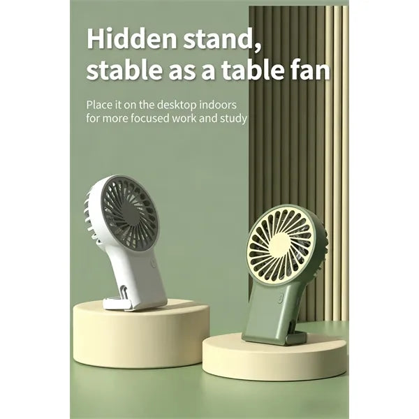 Portable USB Rechargeable Handheld Fan