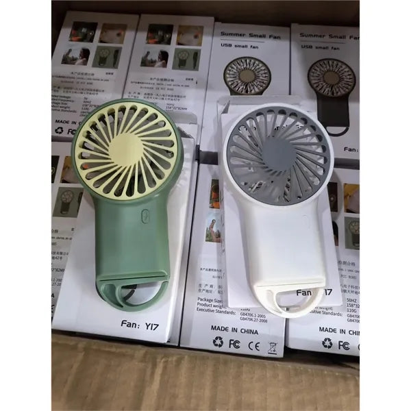Portable USB Rechargeable Handheld Fan