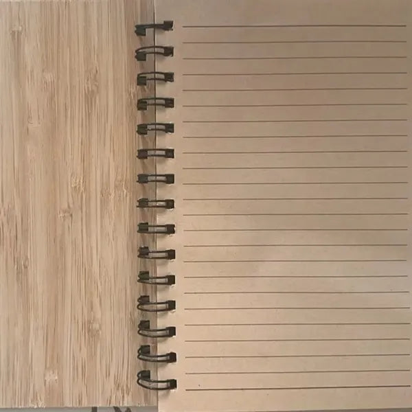 Natural Bamboo Cover Notebook