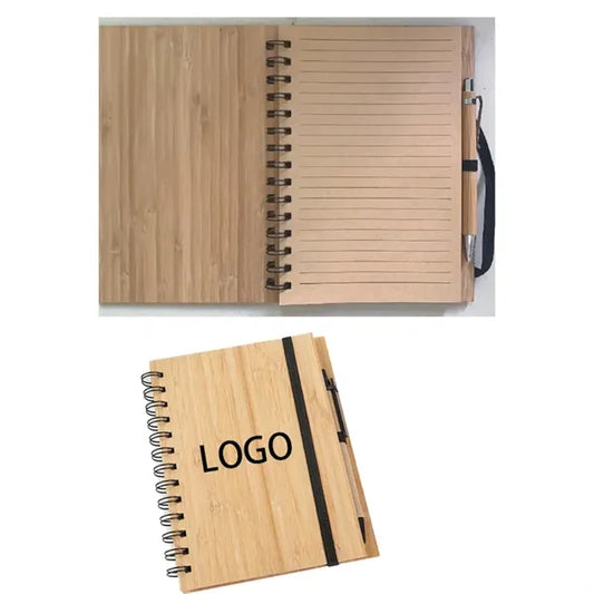 Natural Bamboo Cover Notebook