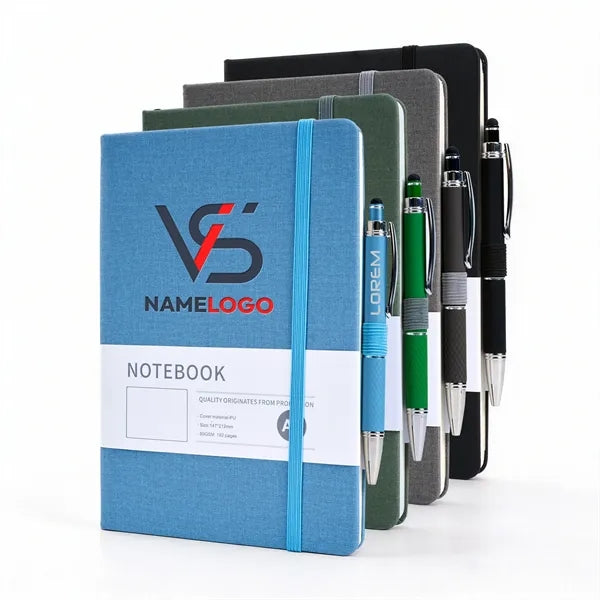 Blank Journal Set With Stylus Pen