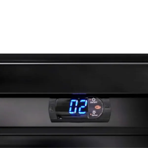 1200L 2-Door Upright Chiller Display