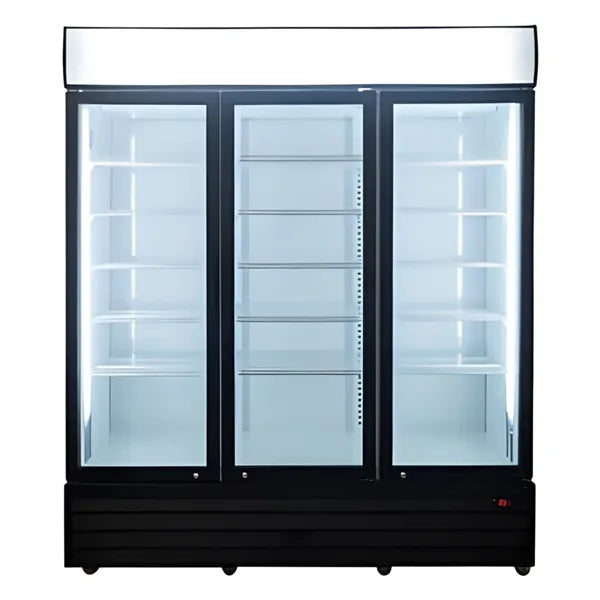 1600L 3 Door Refrigerator with Hinged Doors