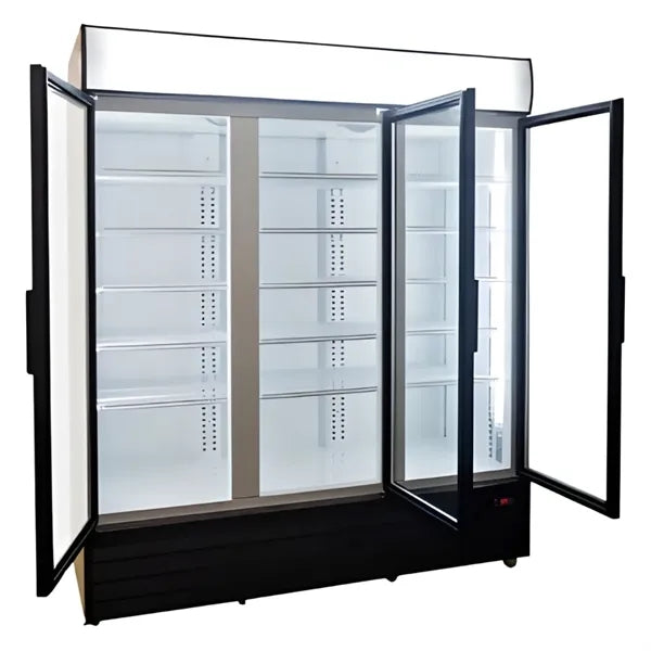 1600L 3 Door Refrigerator with Hinged Doors