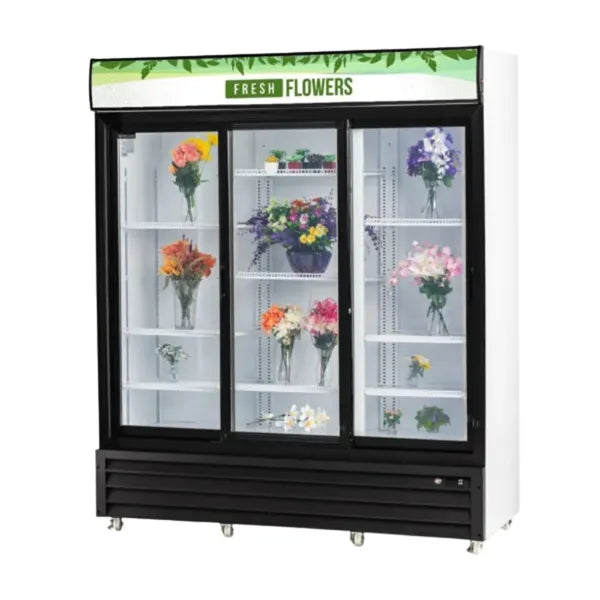 1600L 3 Sliding Door Refrigerator