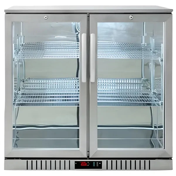 210L Stainless Steel Undercounter Fridge