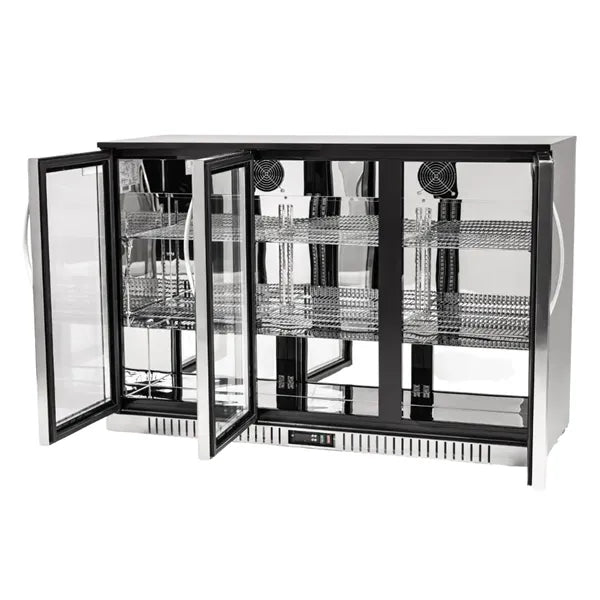 320L Stainless Steel Bar Fridge