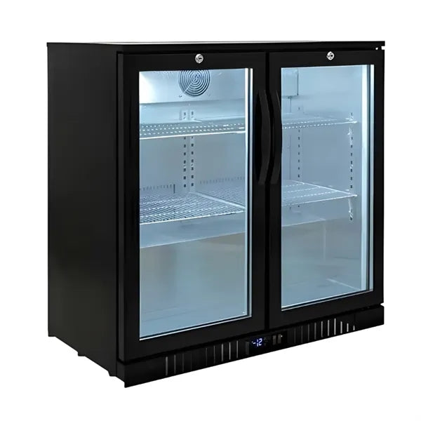 210L 2-Door Back Bar Freezer as Glass Froster