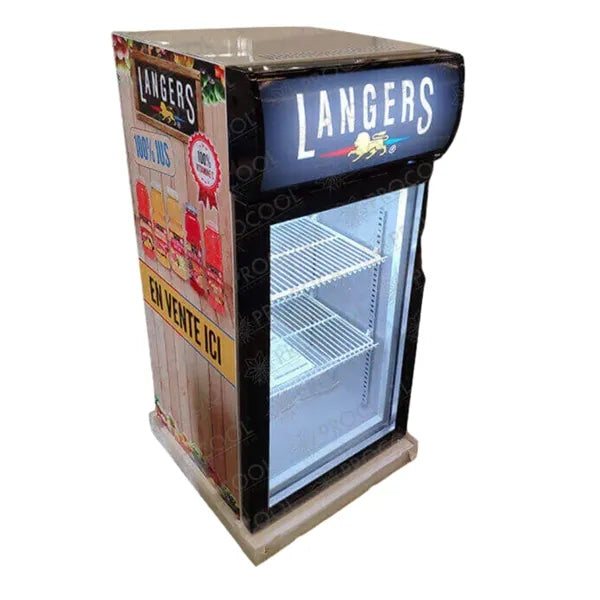 80L Countertop Display Freezer