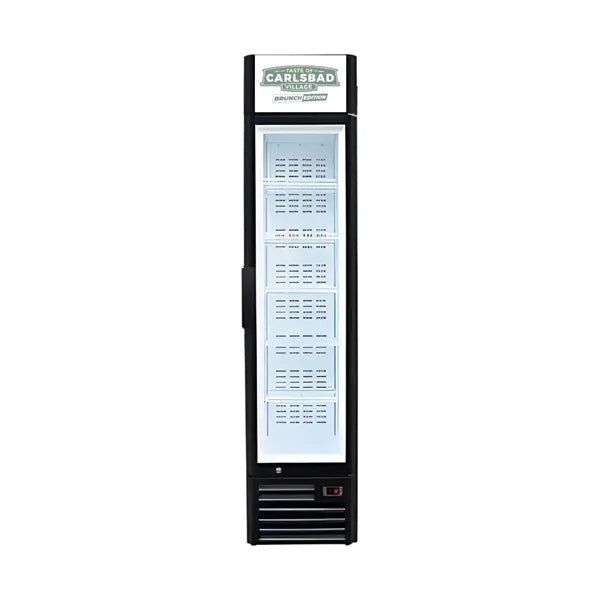 160L Slim Display Freezer