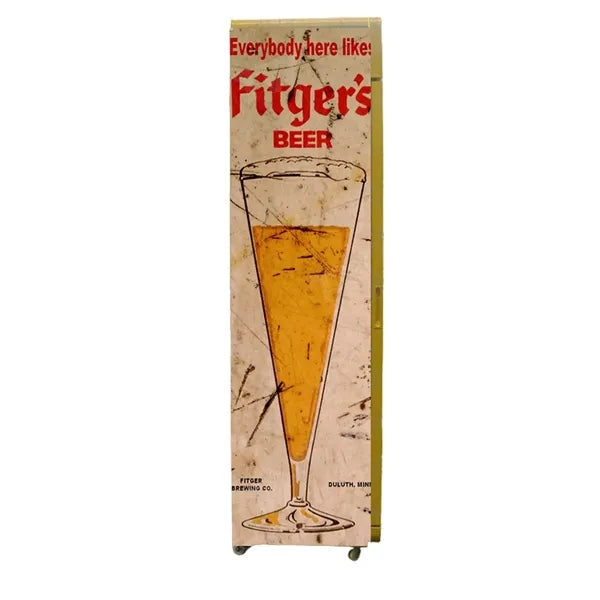 280L Retro Freestanding Fridge with Lightbox