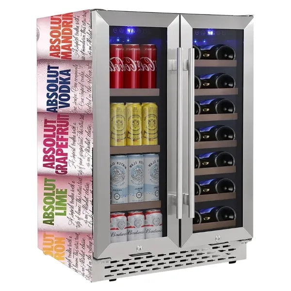 120L Dual Zone Wine and Beverage Cooler