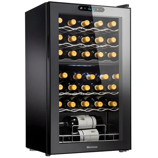 91L 32-Bottle Dual Zone MAX Compressor Wine Cooler