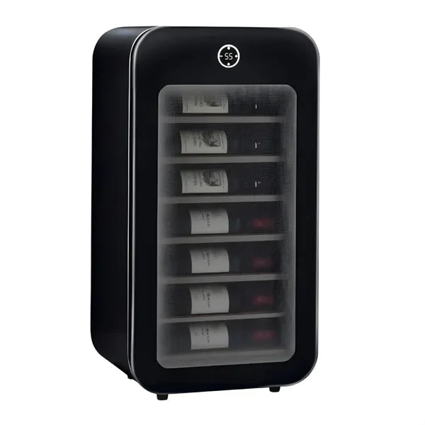 68L 22-Bottle Frameless Glass Wine Refrigerator