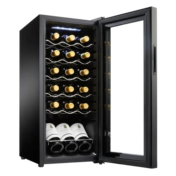 51L 18-Bottle Compressor Wine Cooler