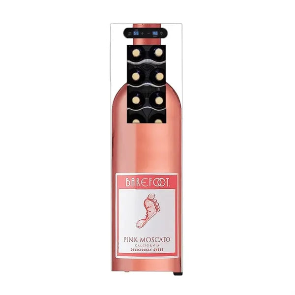 54L 18-Bottle Slimline Dual Zone Wine Cooler