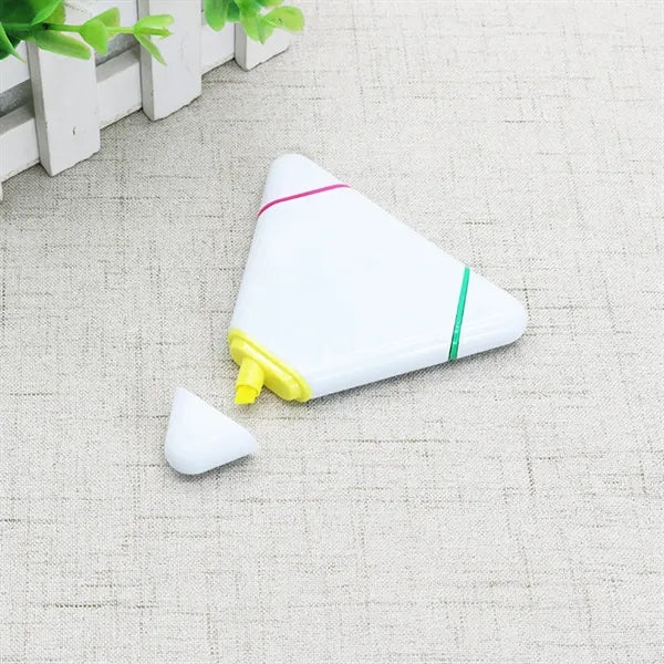 3 Color Triangular Highlighter Pen