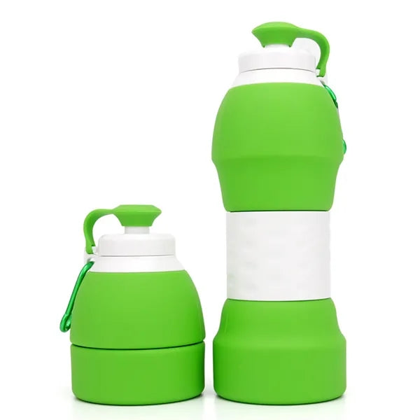 20 OZ Collapsible Silicone Water Bottle