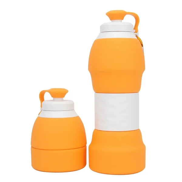 20 OZ Collapsible Silicone Water Bottle