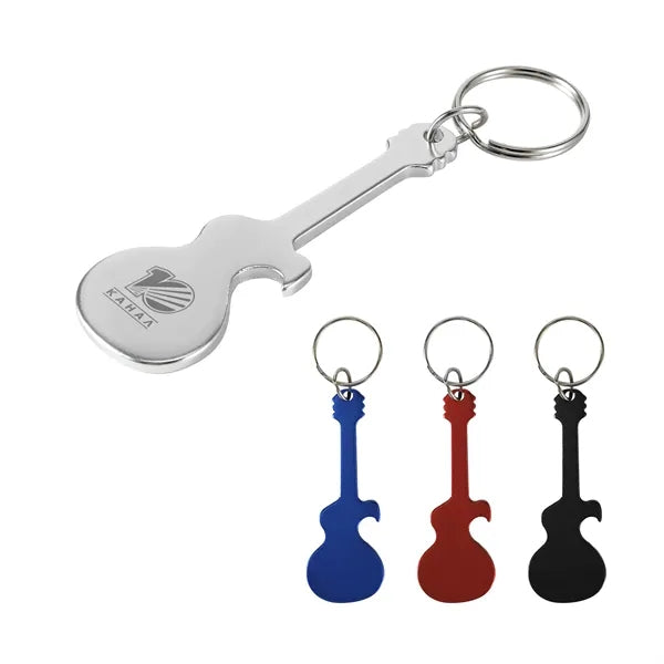 Solid Aluminum Beer Bottle Opener Keychain For Bartender