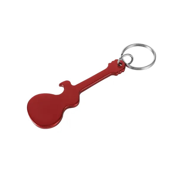 Solid Aluminum Beer Bottle Opener Keychain For Bartender