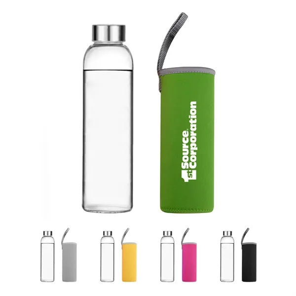 Glass Water Bottle