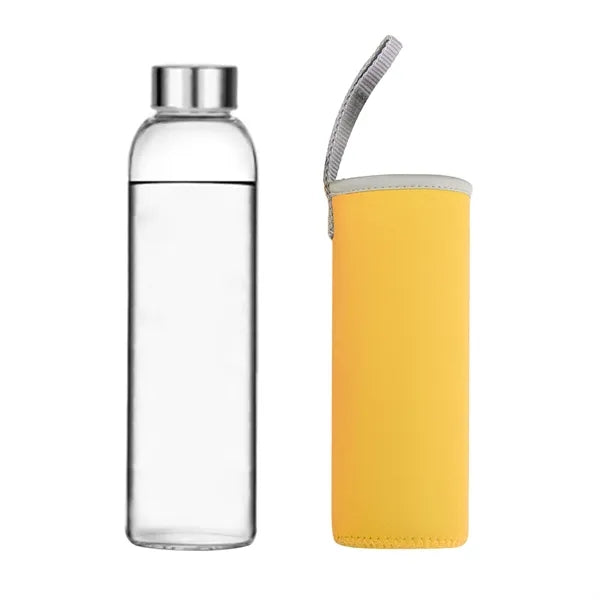 Glass Water Bottle