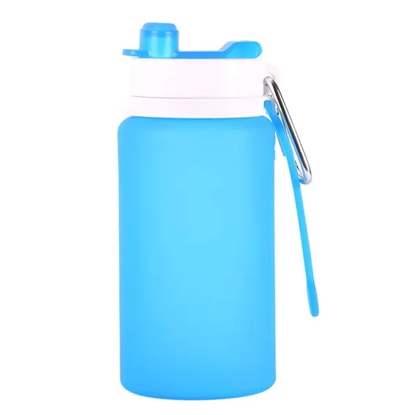 26Oz Folding Water Bottle With Carabiner