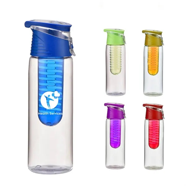 22 Oz Plastic Transparent Sport Water Bottle Cup