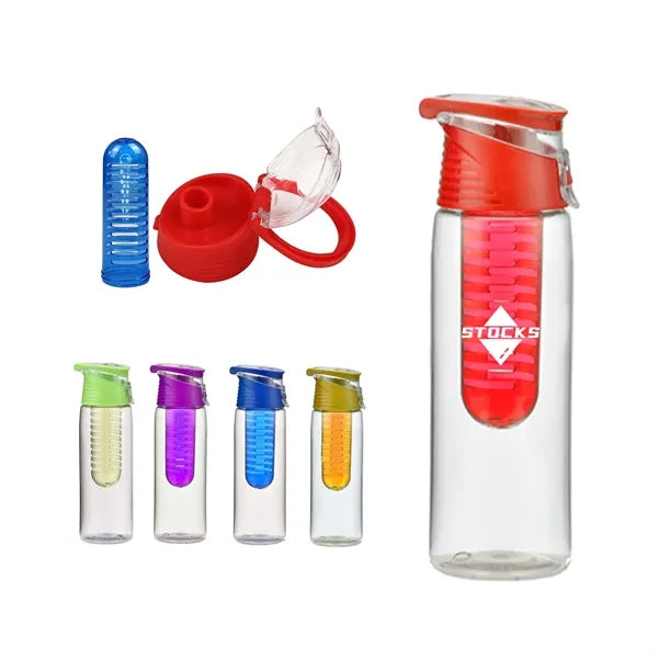 22 Oz Plastic Transparent Sport Water Bottle Cup