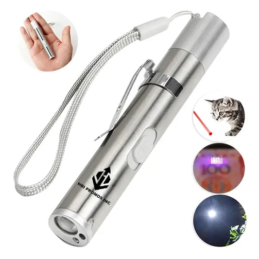 Military Grade Mini LED Flashlight-Portable, Bright