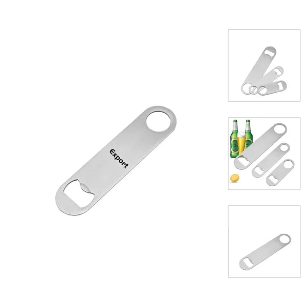 Flat Bottle Opener for Bartender