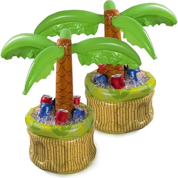 17 in Inflatable Beer Mug Floating Cooler for Pool Party