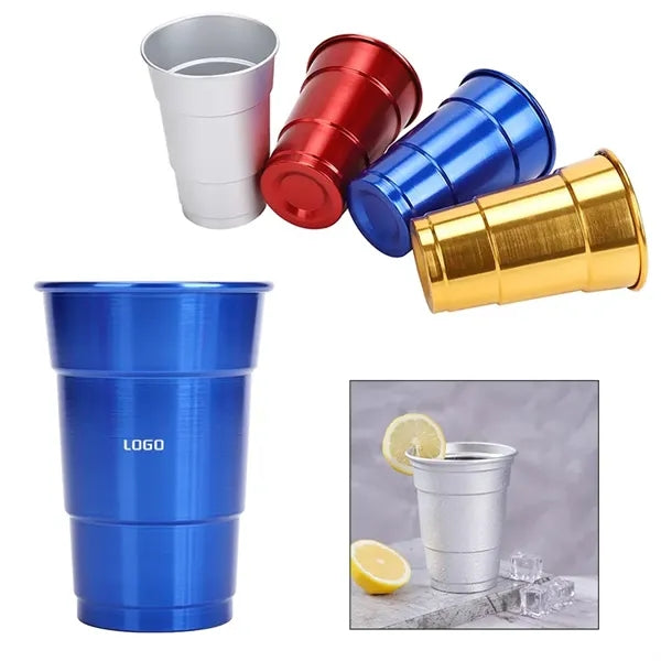16 oz Aluminum Tumbler Party Cup