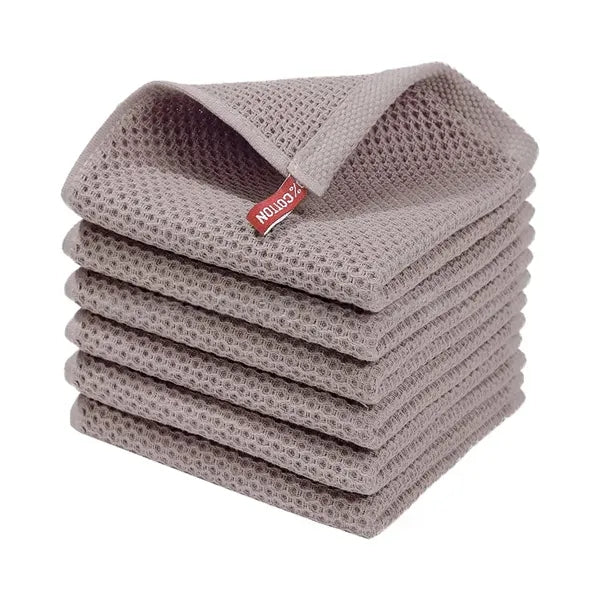 Cotton Waffle Weave Kitchen Dish Cloths
