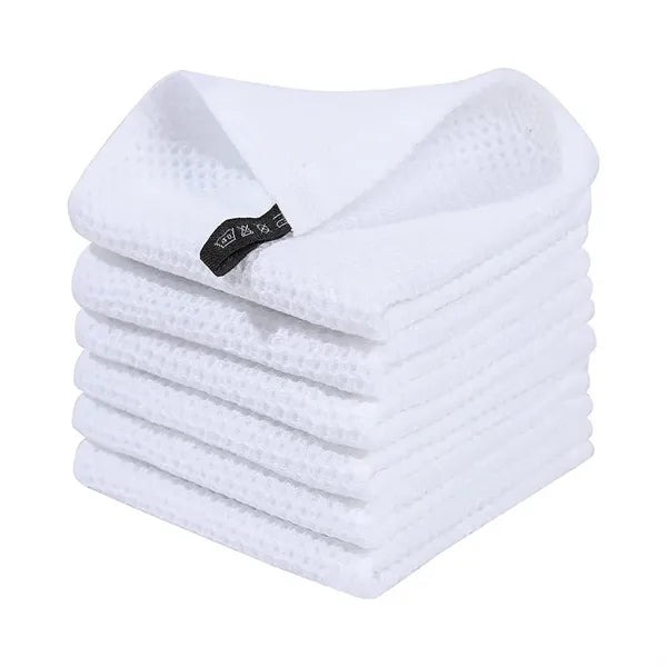 Cotton Waffle Weave Kitchen Dish Cloths